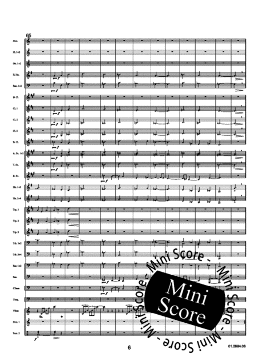 Moving Spirits Concert Band scores gallery preview page 10