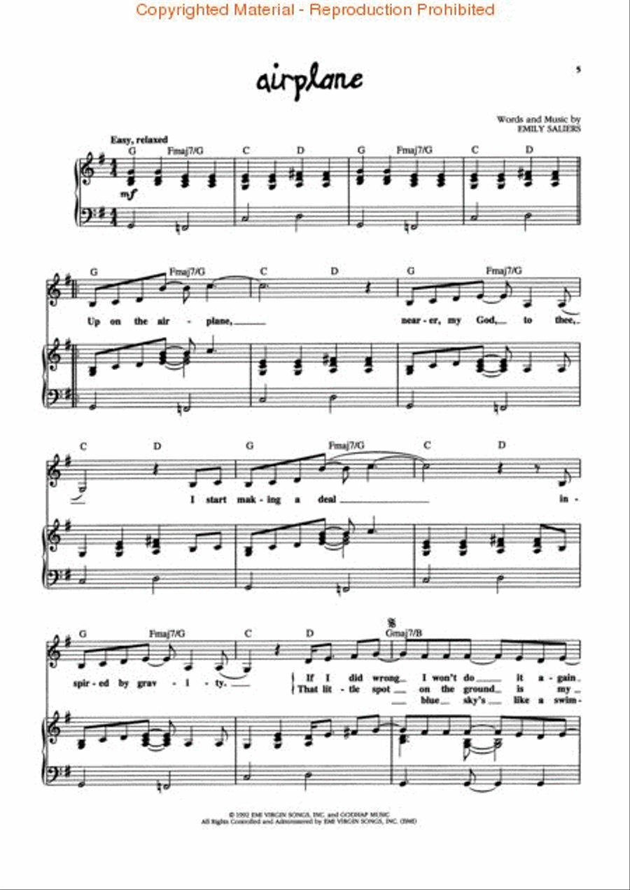 Rites of Passage Rites of Passage Piano, Vocal, Guitar scores gallery preview page 2