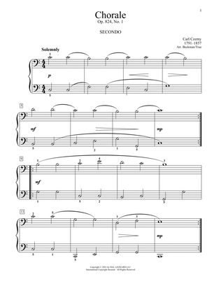 Chorale, Op. 824 No. 1