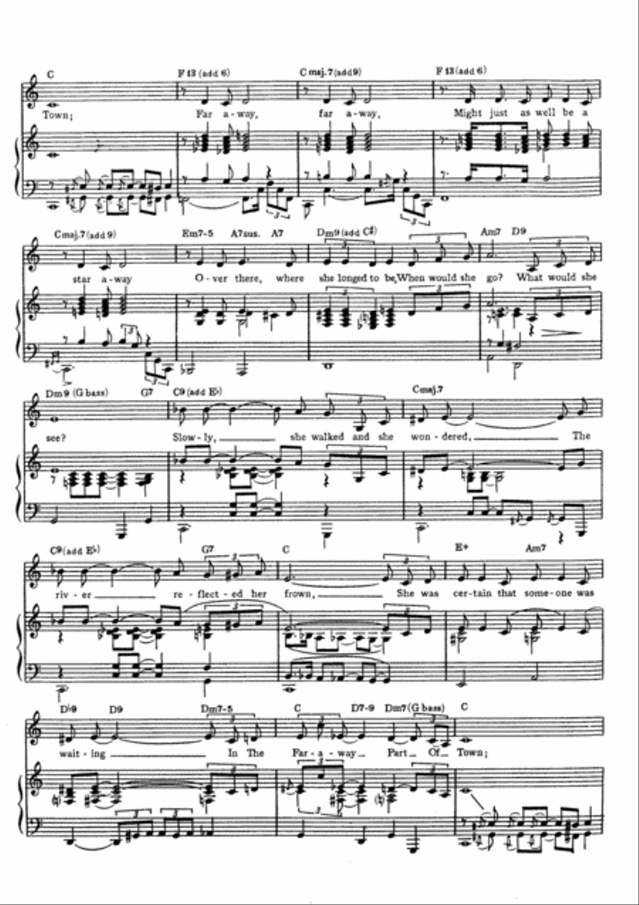The Faraway Part Of Town The Faraway Part Of Town Voice scores gallery preview page 3