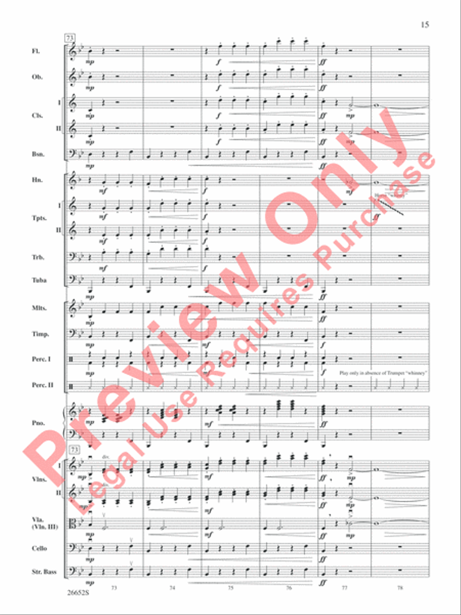 Leroy Anderson Favorites Leroy Anderson Favorites Full Orchestra scores gallery preview page 16