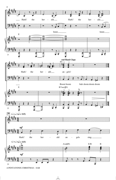 A Pentatonix Christmas (Medley) (arr. Mark Brymer)