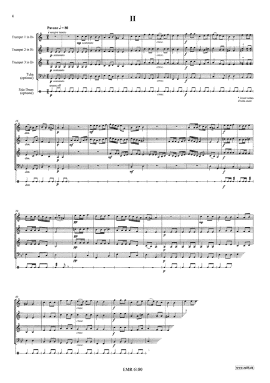 Les Trompettes de Lucifer / Confrerie du Guillon Trumpet Trio scores gallery preview page 9