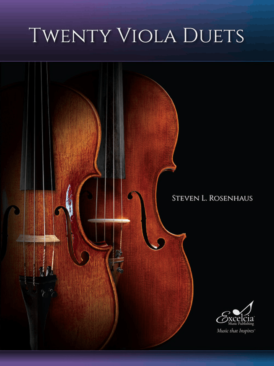 Book cover for Twenty Viola Duets