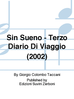 Sin Sueño - Terzo Diario Di Viaggio (2002)