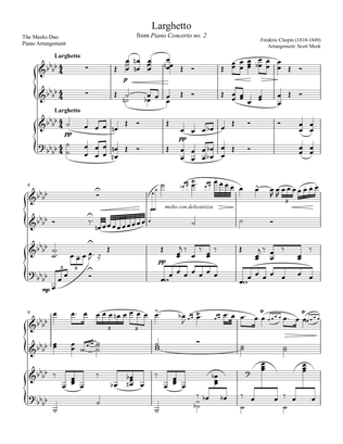 Concerto no. 2 "Larghetto" (2nd movement)