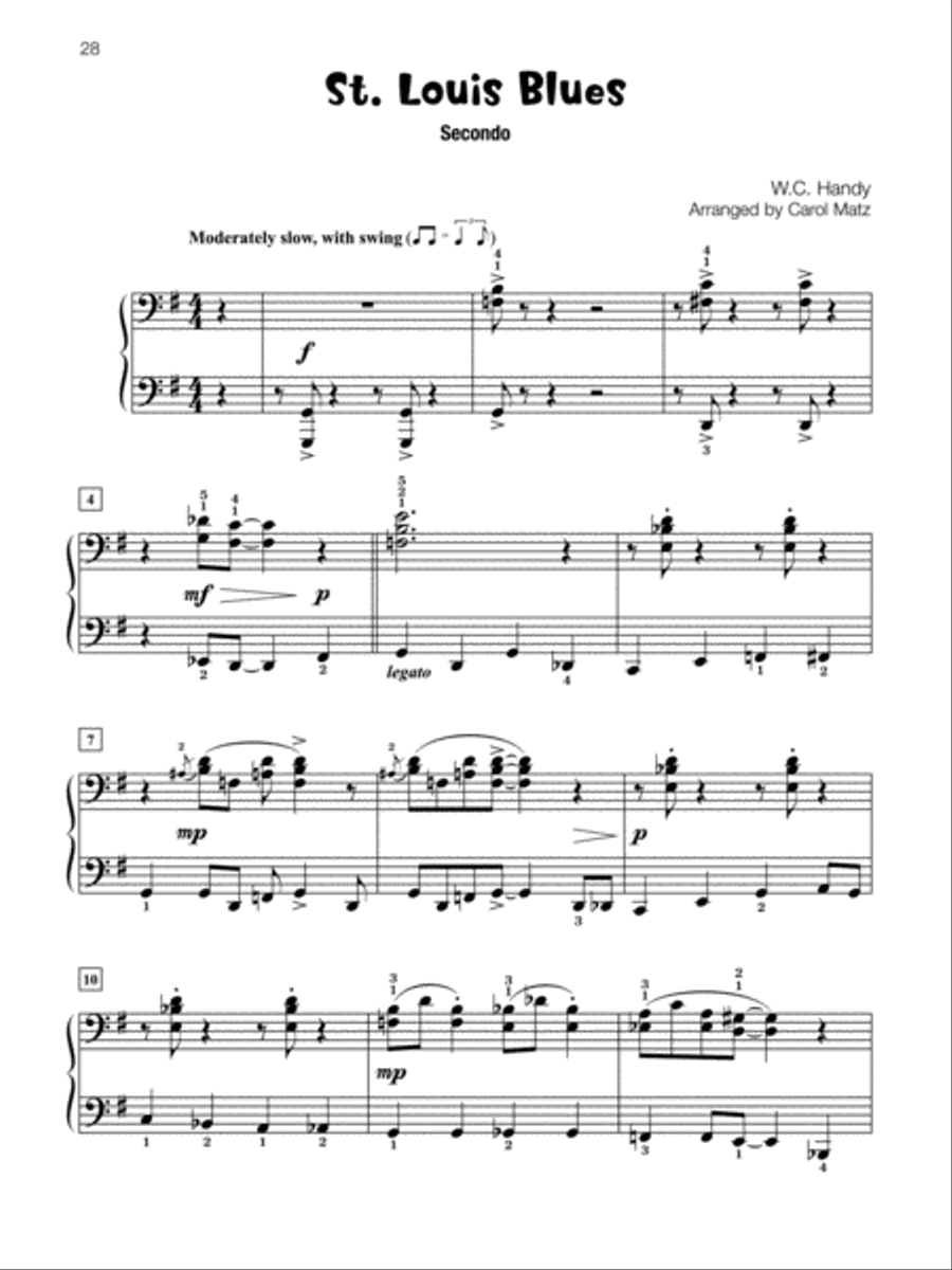 Famous & Fun Duets, Book 5 Small Ensemble scores gallery preview page 13