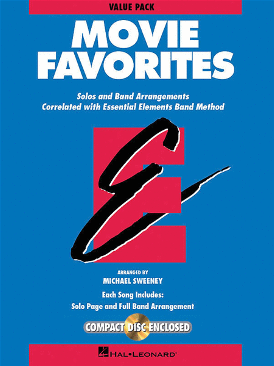 Essential Elements Movie Favorites Concert Band Methods scores gallery preview page 1