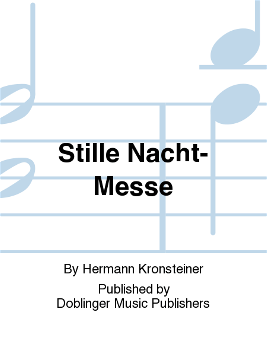 Stille Nacht-Messe Stille Nacht-Messe Choir scores gallery preview page 1