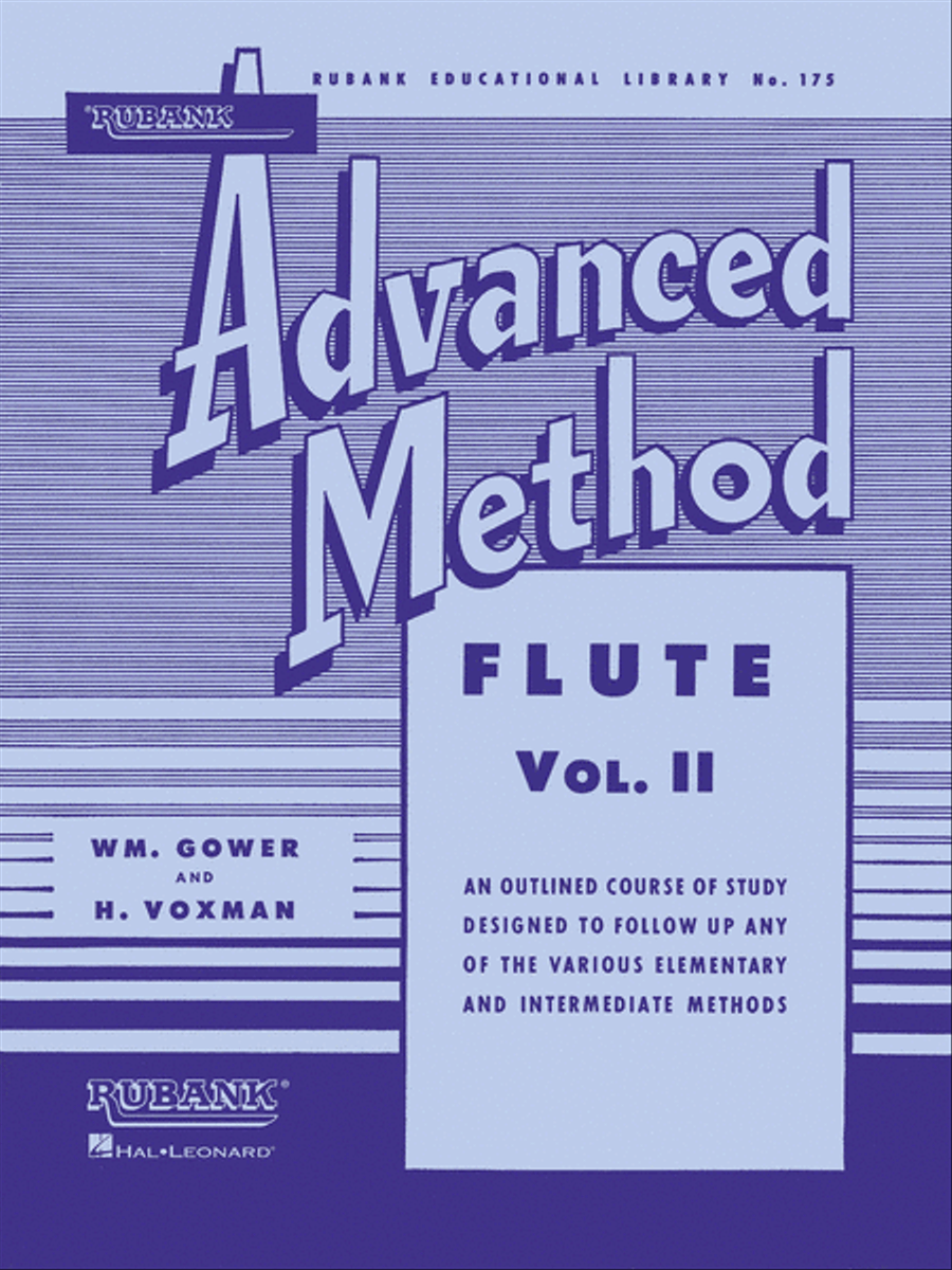 Rubank Advanced Method – Flute Vol. 2