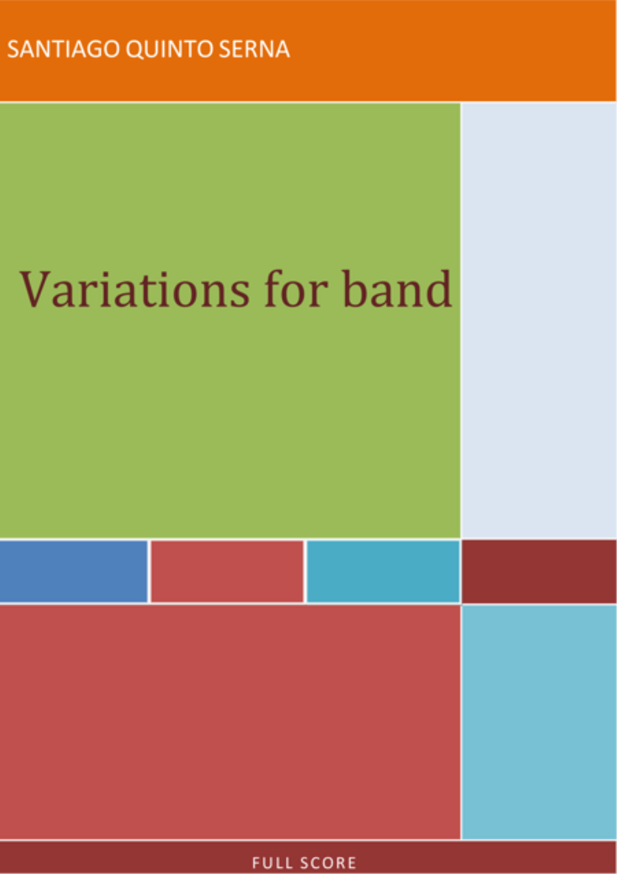 VARIATIONS FOR BAND image number null