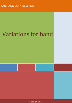 VARIATIONS FOR BAND