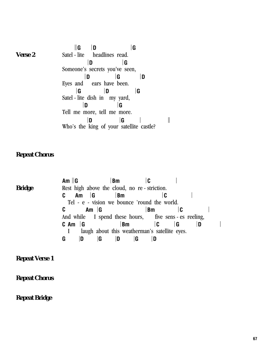 Satellite Acoustic Guitar scores gallery preview page 2