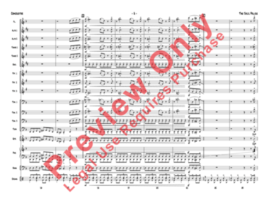 The Jazz Police Jazz Ensemble scores gallery preview page 11