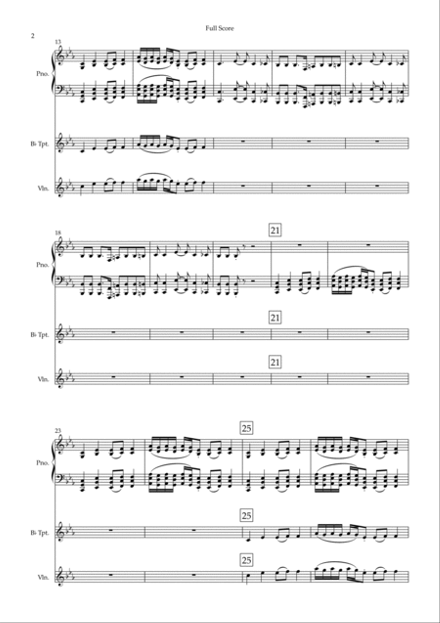 Iron Man Trumpet scores gallery preview page 2