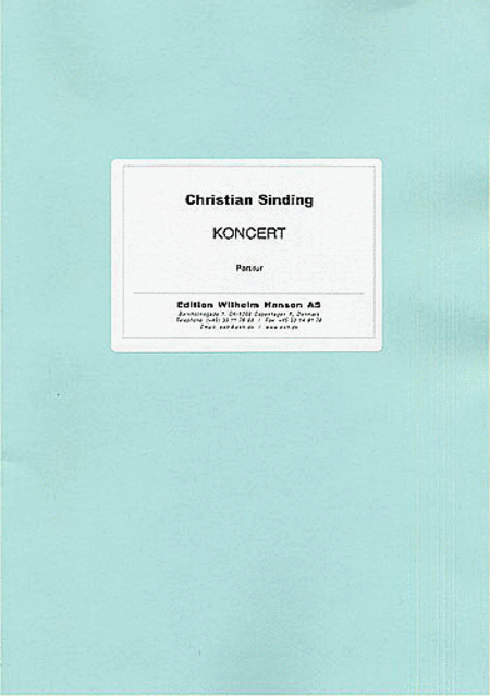 Christian Sinding: Violin Concerto Op.45