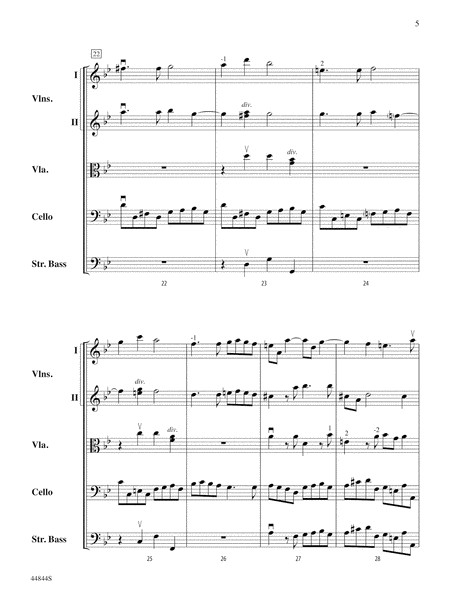 Concerto Grosso, Op. 6, No. 8: Score