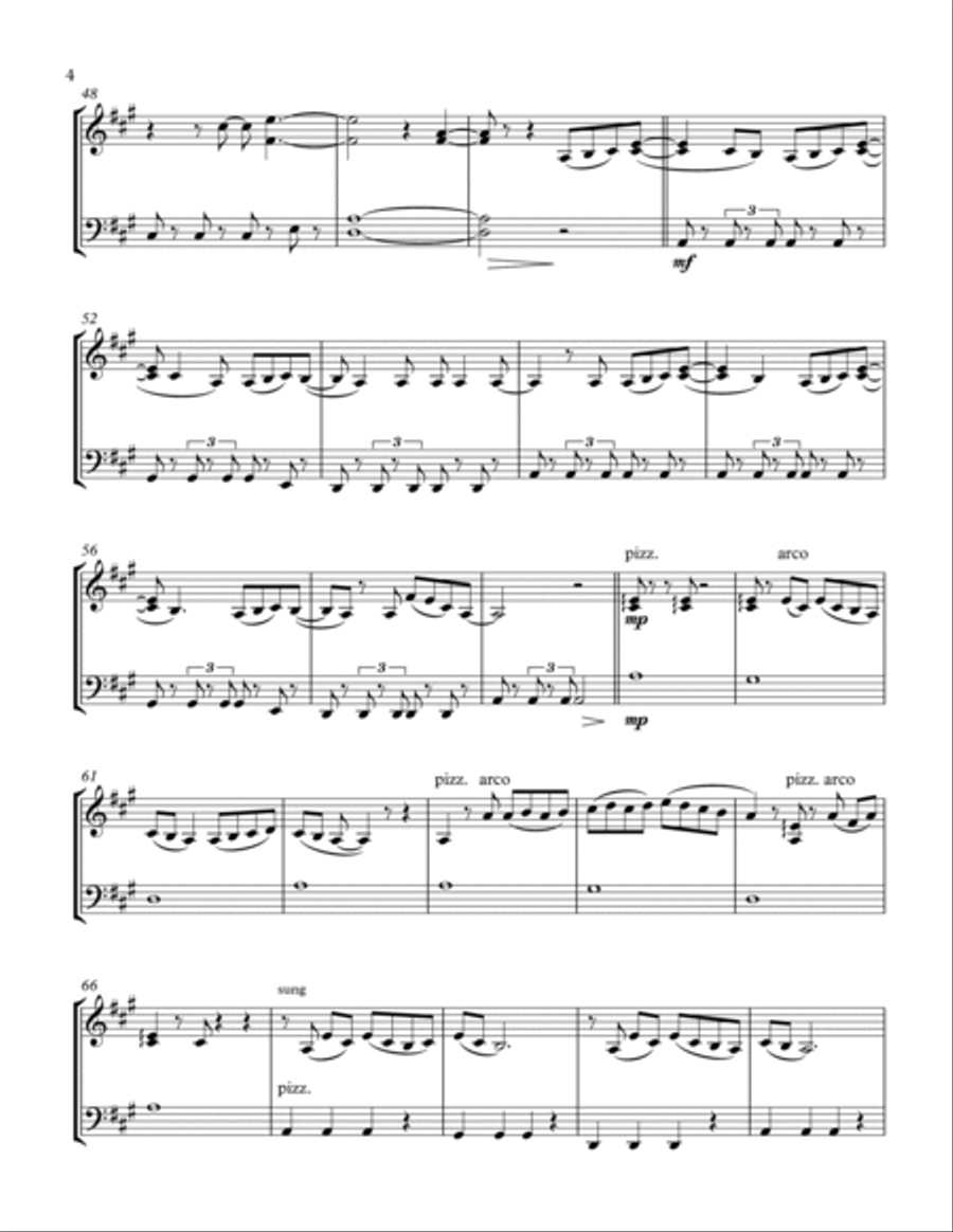 Bubbly String Duet scores gallery preview page 6