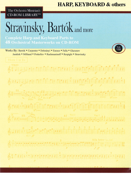 Stravinsky, Bartok and More - Vol. 8 (Harp / Keyboard)