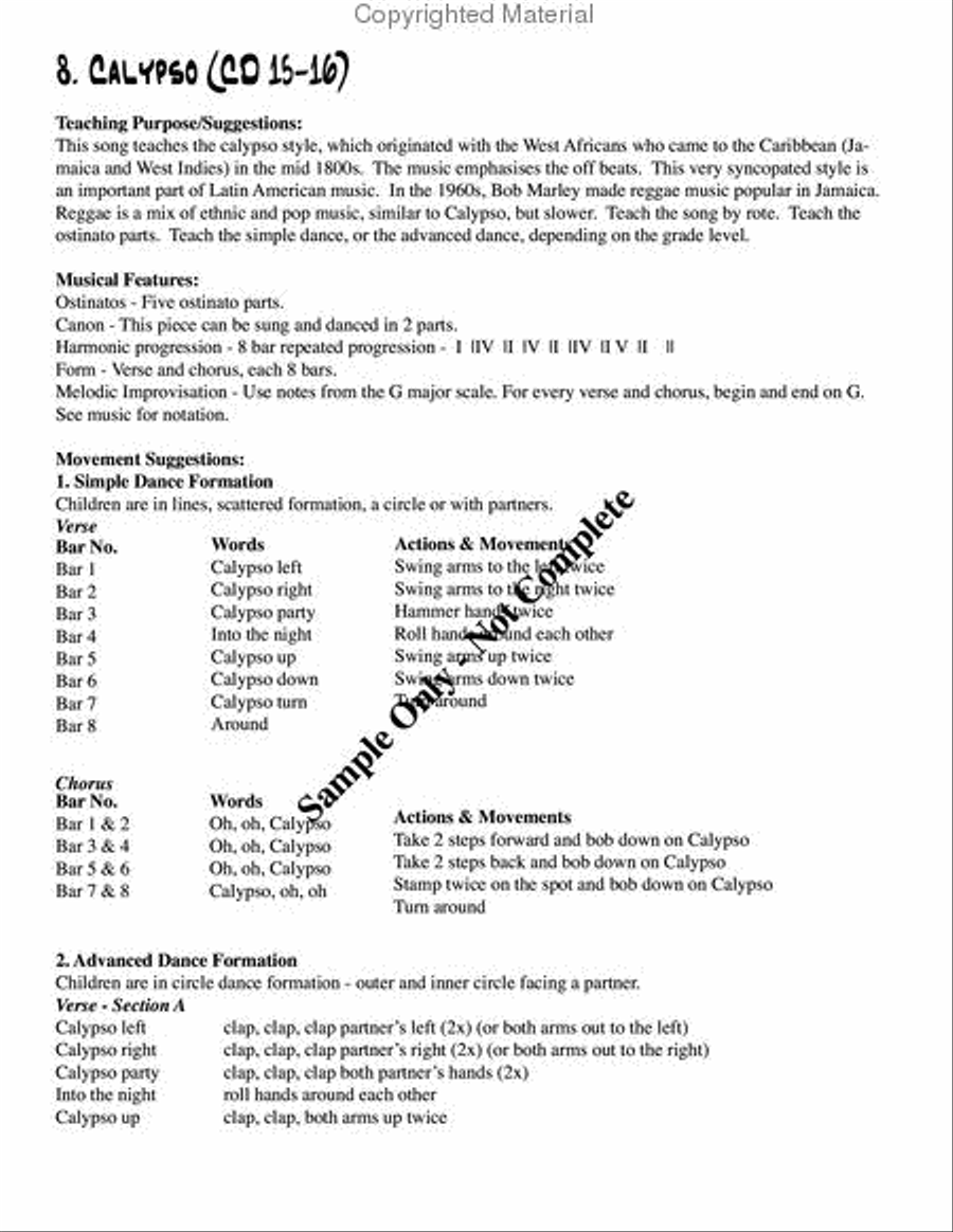 Jazz & Blues for Kids Choir scores gallery preview page 15