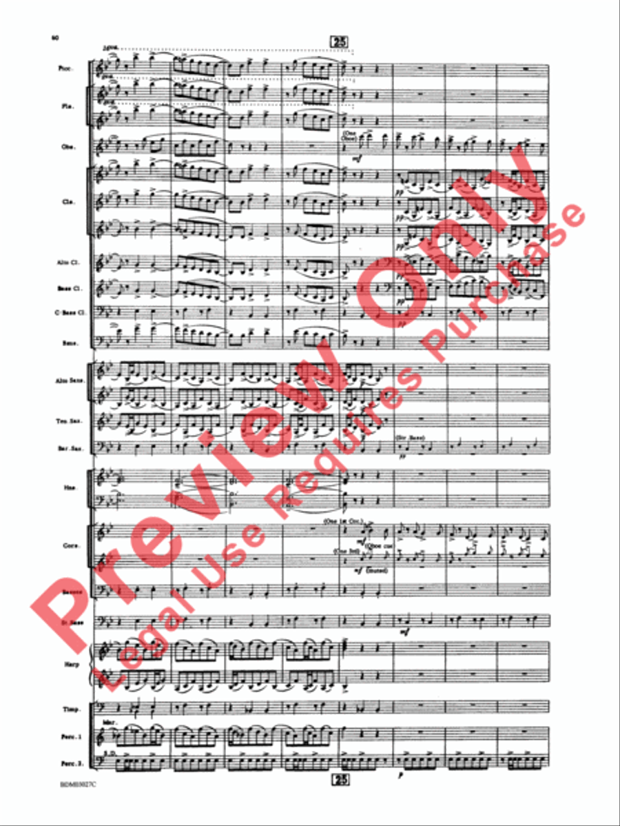 La Fiesta Mexicana Concert Band scores gallery preview page 63