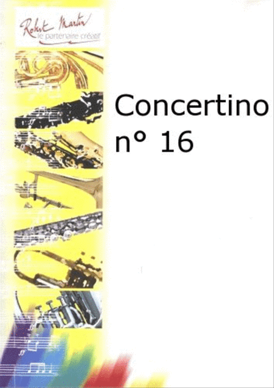 Concertino n°16 Clarinet Solo scores gallery preview page 1