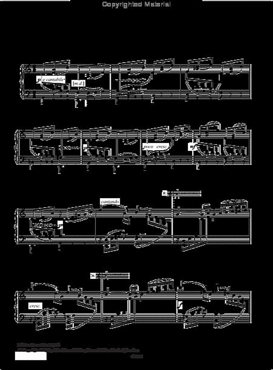 Barcarolles for Piano Barcarolles for Piano Piano scores gallery preview page 2