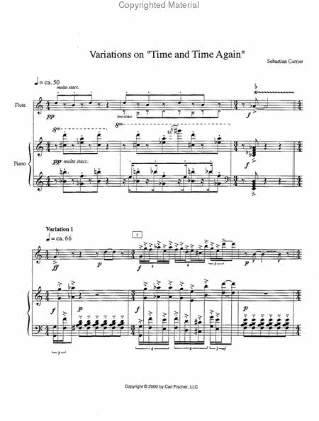 Variations on "Time and Time Again"