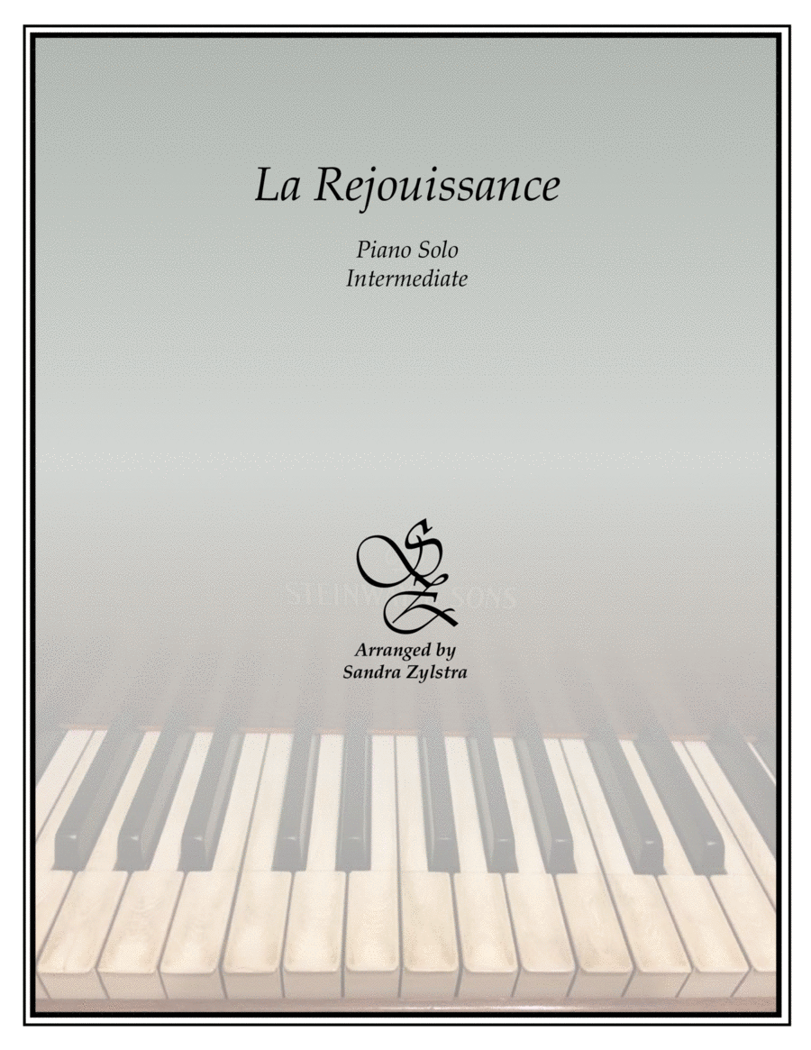 La Rejouissance (from "Music for the Royal Fireworks") (intermediate piano solo) image number null