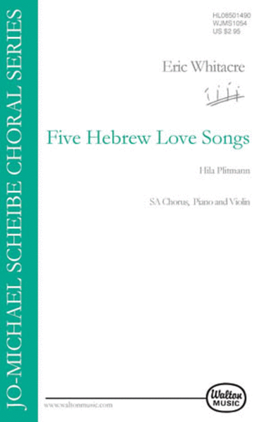 Five Hebrew Love Songs (SA) image number null