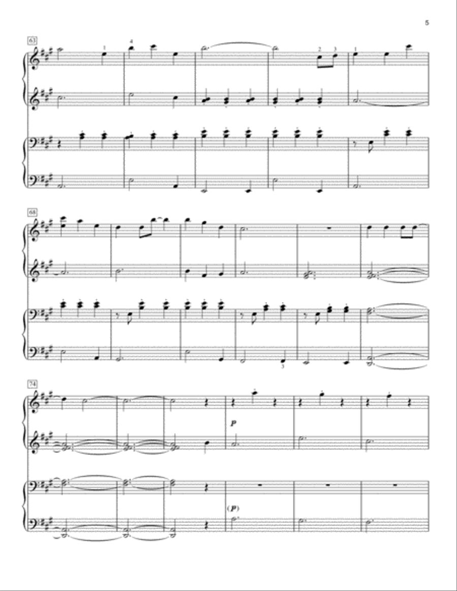 Tightrope (from The Greatest Showman) Piano scores gallery preview page 5