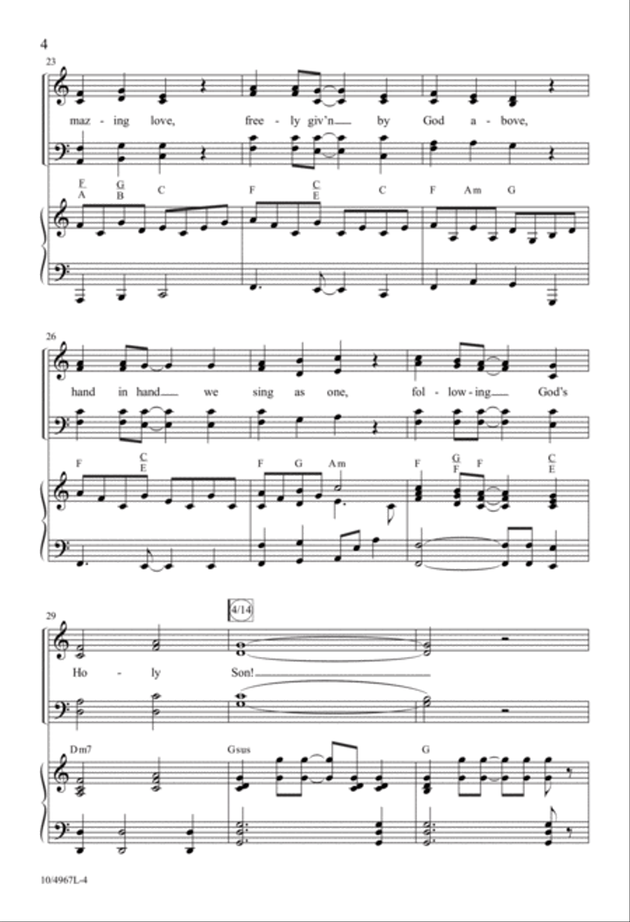 Somos Uno 4-Part scores gallery preview page 4