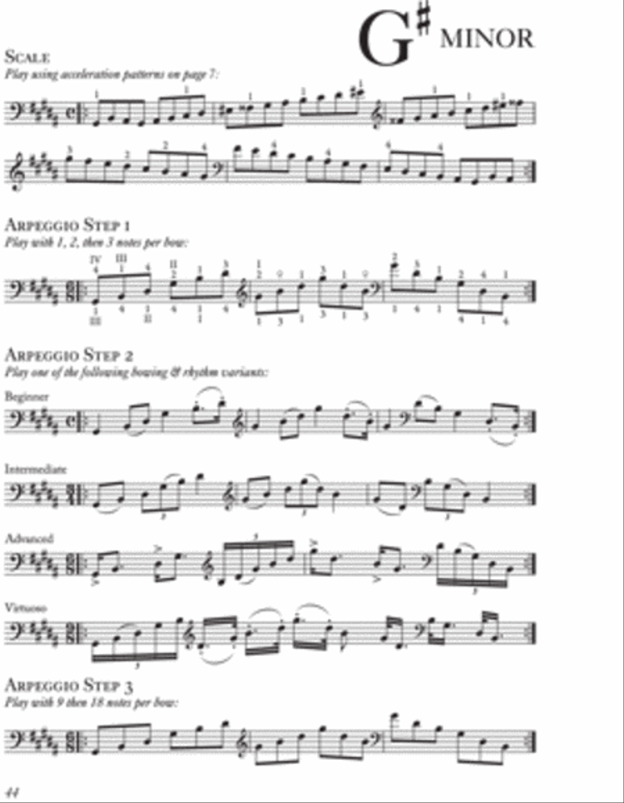 The Art Of Scales Cello scores gallery preview page 3
