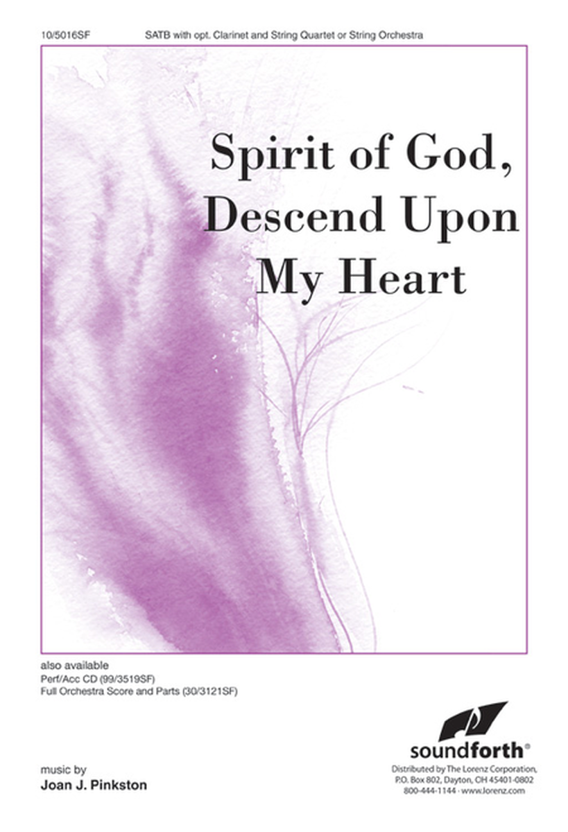 Spirit of God, Descend Upon My Heart image number null