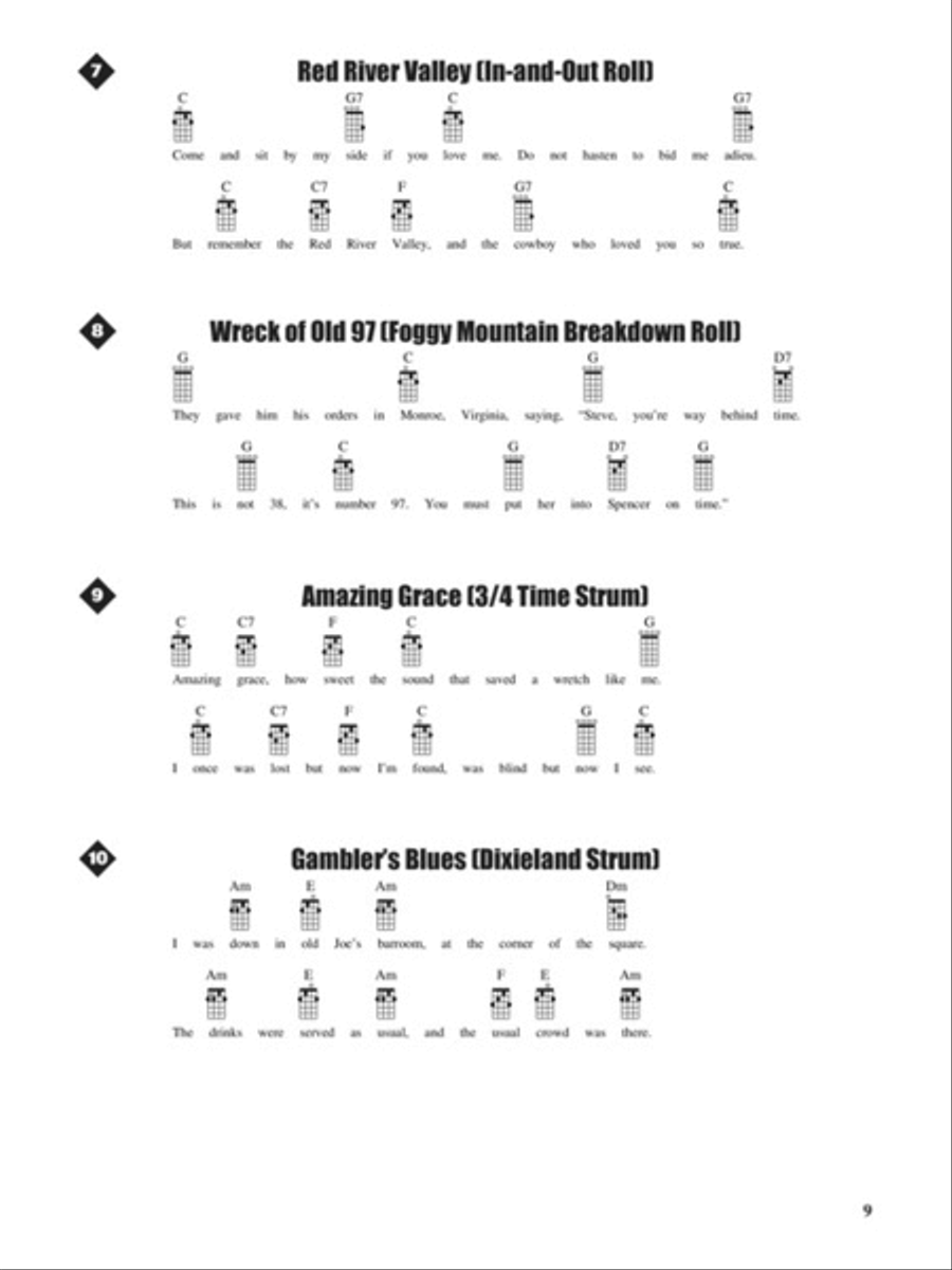 Fretboard Roadmaps – 5-String Banjo image number null