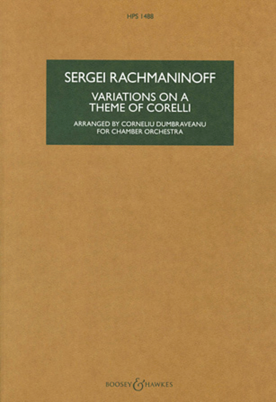 Variations on a Theme of Corelli Op. 42