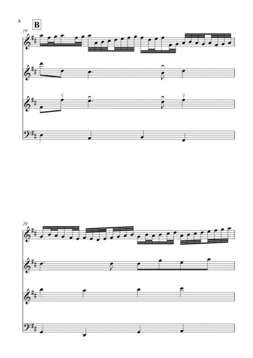 Pachelbel: Canon and Gigue for String Quartet - Score and Parts