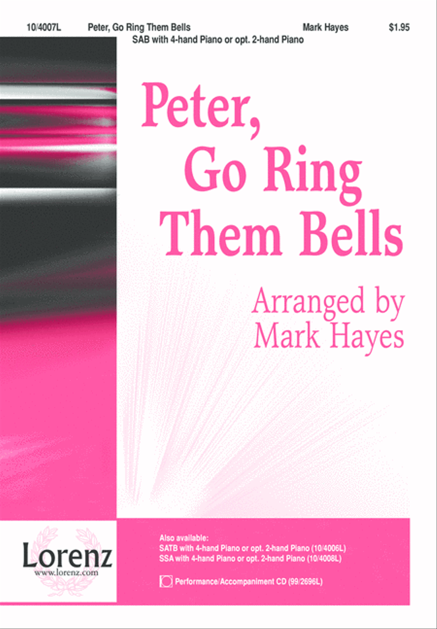 Peter, Go Ring Them Bells 3-Part scores gallery preview page 1