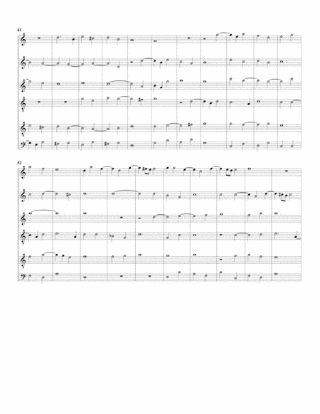 Sonata no.13 a6 (28 Sonate a quattro, sei et otto, con alcuni concerti (1608)) "La Badina" (arrangem