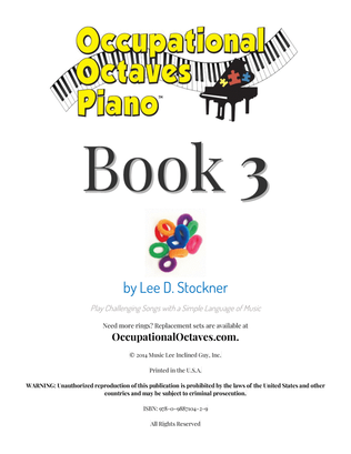 Occupational Octaves Piano™ - Book 3