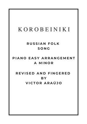Book cover for Korobeiniki - Easy Piano
