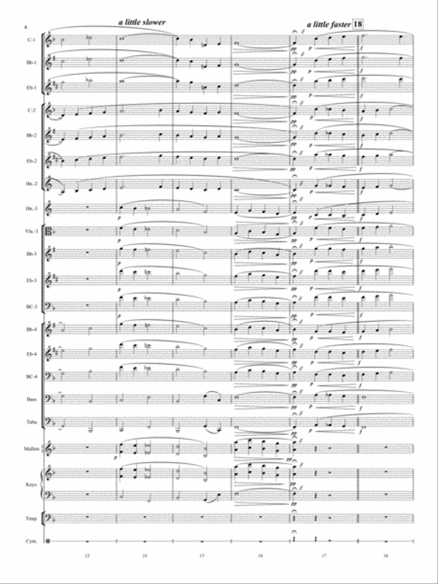 Danny Boy Danny Boy Concert Band scores gallery preview page 4