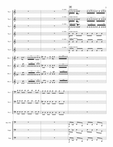 Nova Aquilae by Greg Danner Brass Ensemble - Digital Sheet Music