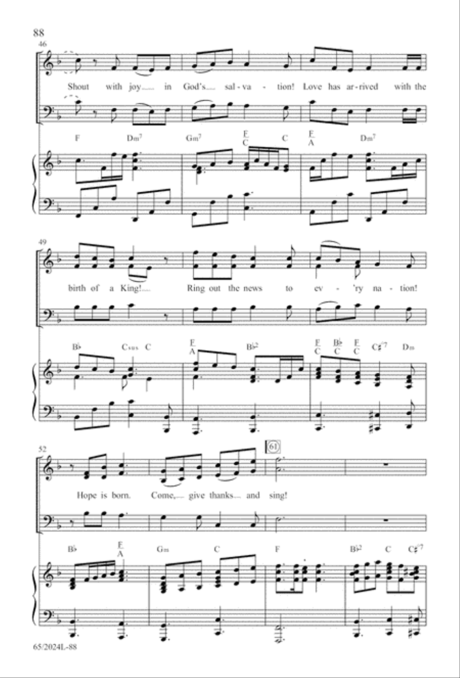 Child of Hope Child of Hope 3-Part scores gallery preview page 89