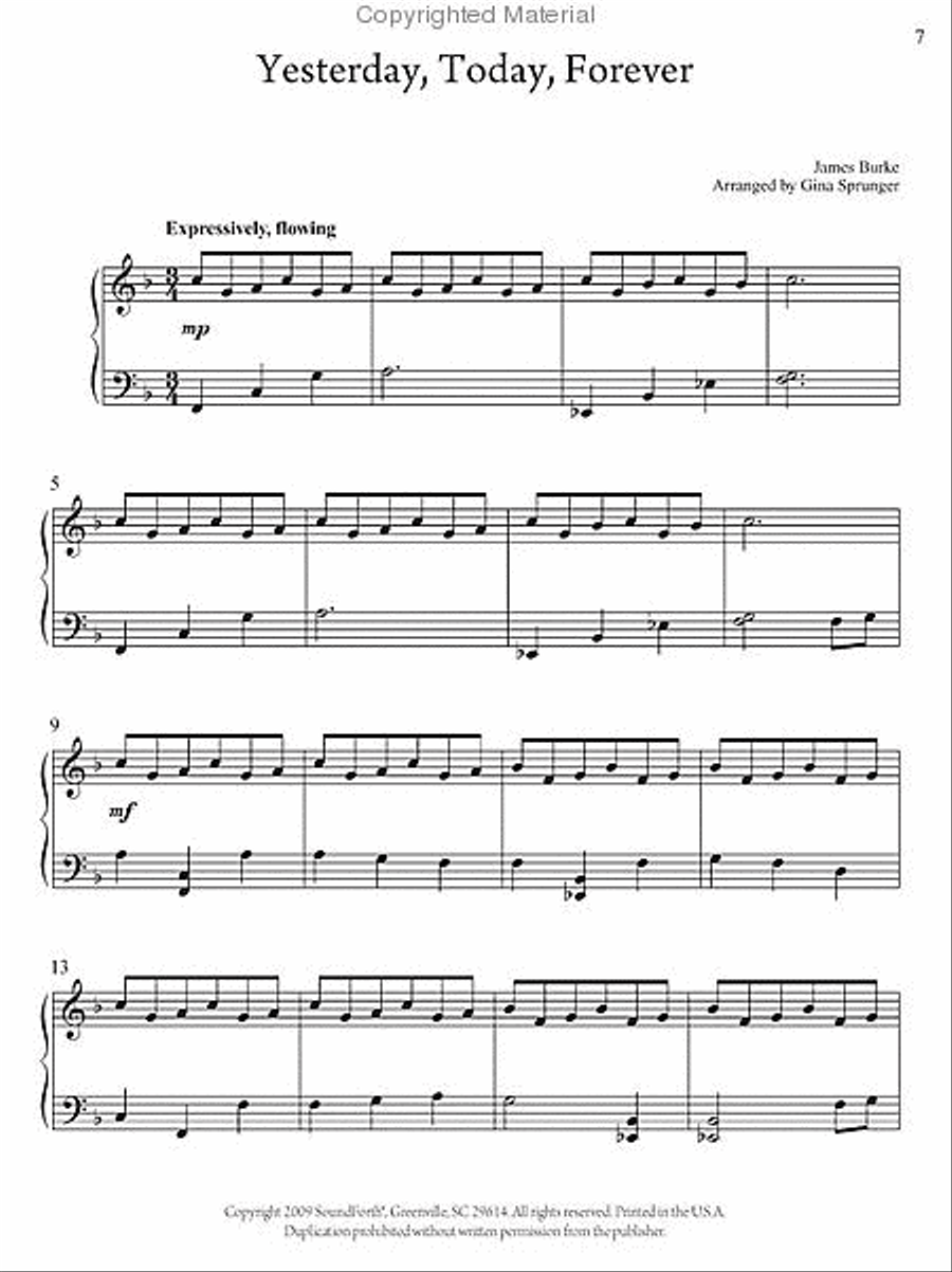 Be Not Afraid Piano Solo scores gallery preview page 4