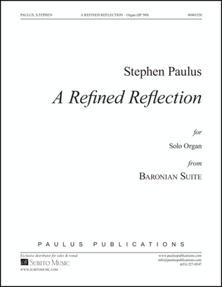 Book cover for A Refined Reflection