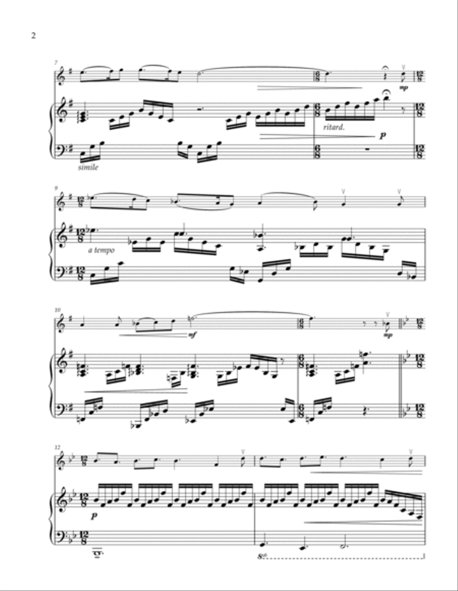 Gesù Bambino Gesù Bambino Violin Solo scores gallery preview page 4