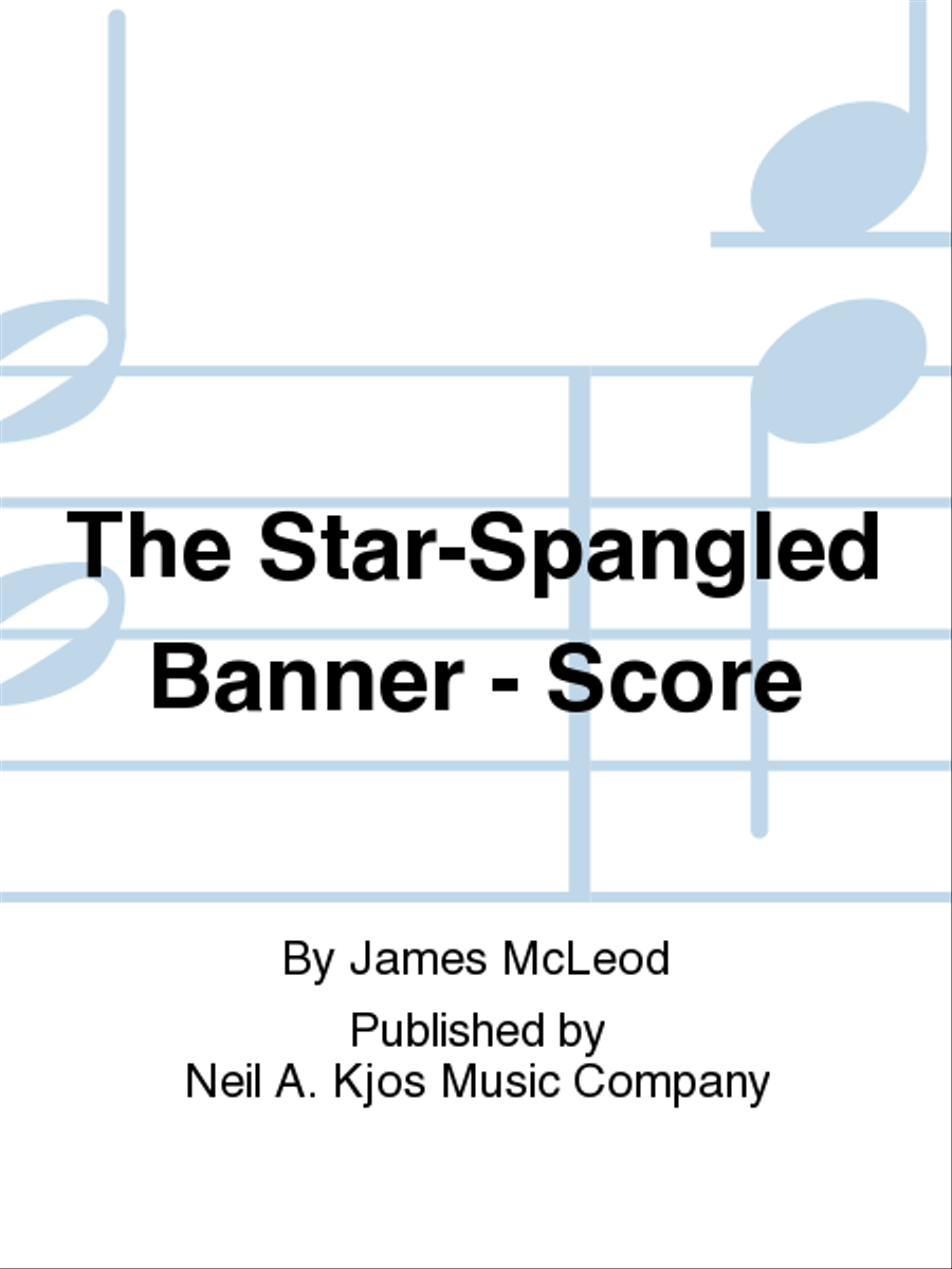 The Star-Spangled Banner - Score String Orchestra scores gallery preview page 1