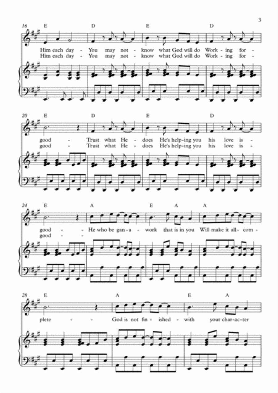He Who Began He Who Began Voice scores gallery preview page 3