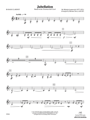 Jubellation: B-flat Bass Clarinet